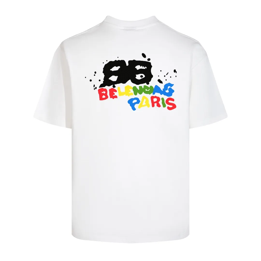 #「 Quality」 《BALENCIAGA 》24SS Classic T Quality - 2 - os 220 -26 280g - 320g - Quality ：Black White Size: XS-S-M-L